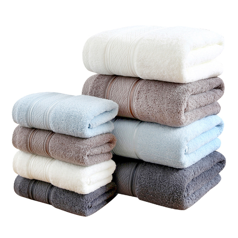 Serviette de bain de luxe en coton Terry pour l'hôtel