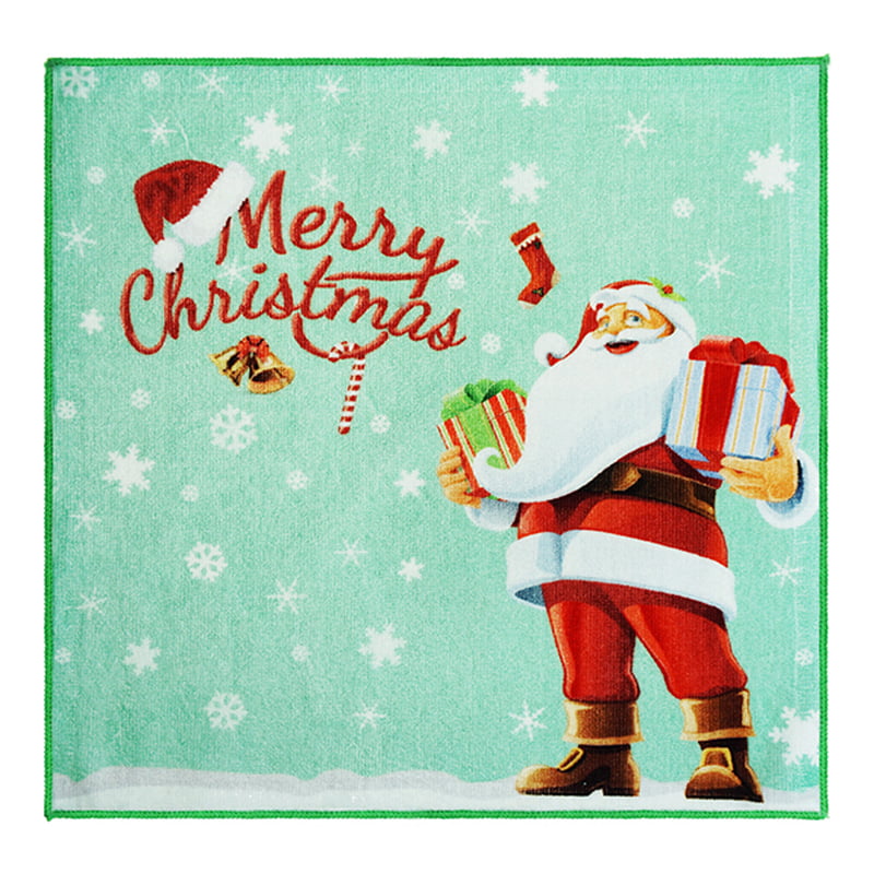 Serviette de main imprimée de Noël personnalisée