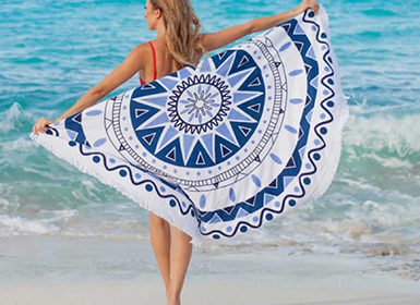 L'utilisation et les types de serviettes de plage